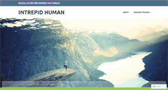 Desktop Screenshot of intrepidhuman.com